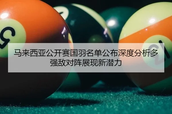 马来西亚公开赛国羽名单公布深度分析多强敌对阵展现新潜力